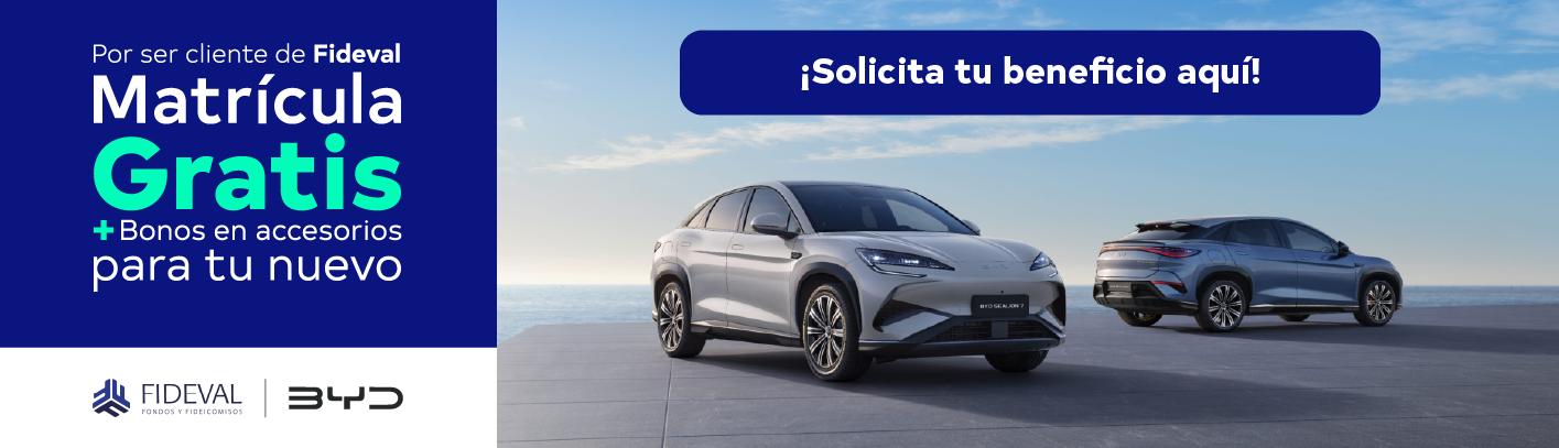 beneficio BYD para clientes Fideval