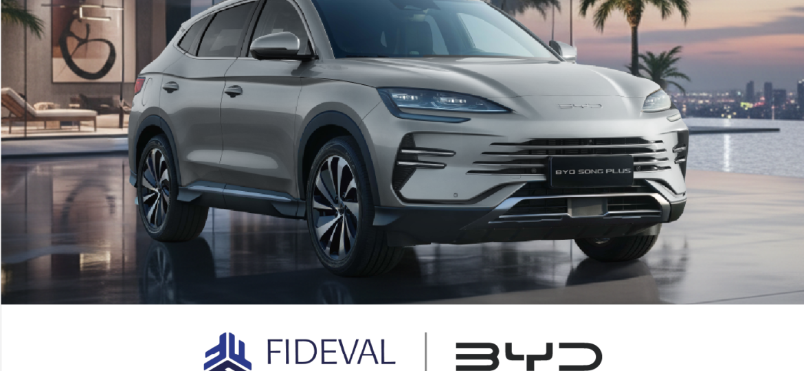Fideval y BYD autos para clientes que saben invertir